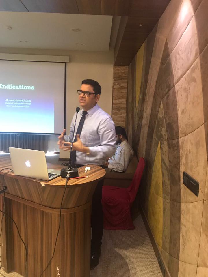 World Vitiligo Day CME held by Gujrat state branch